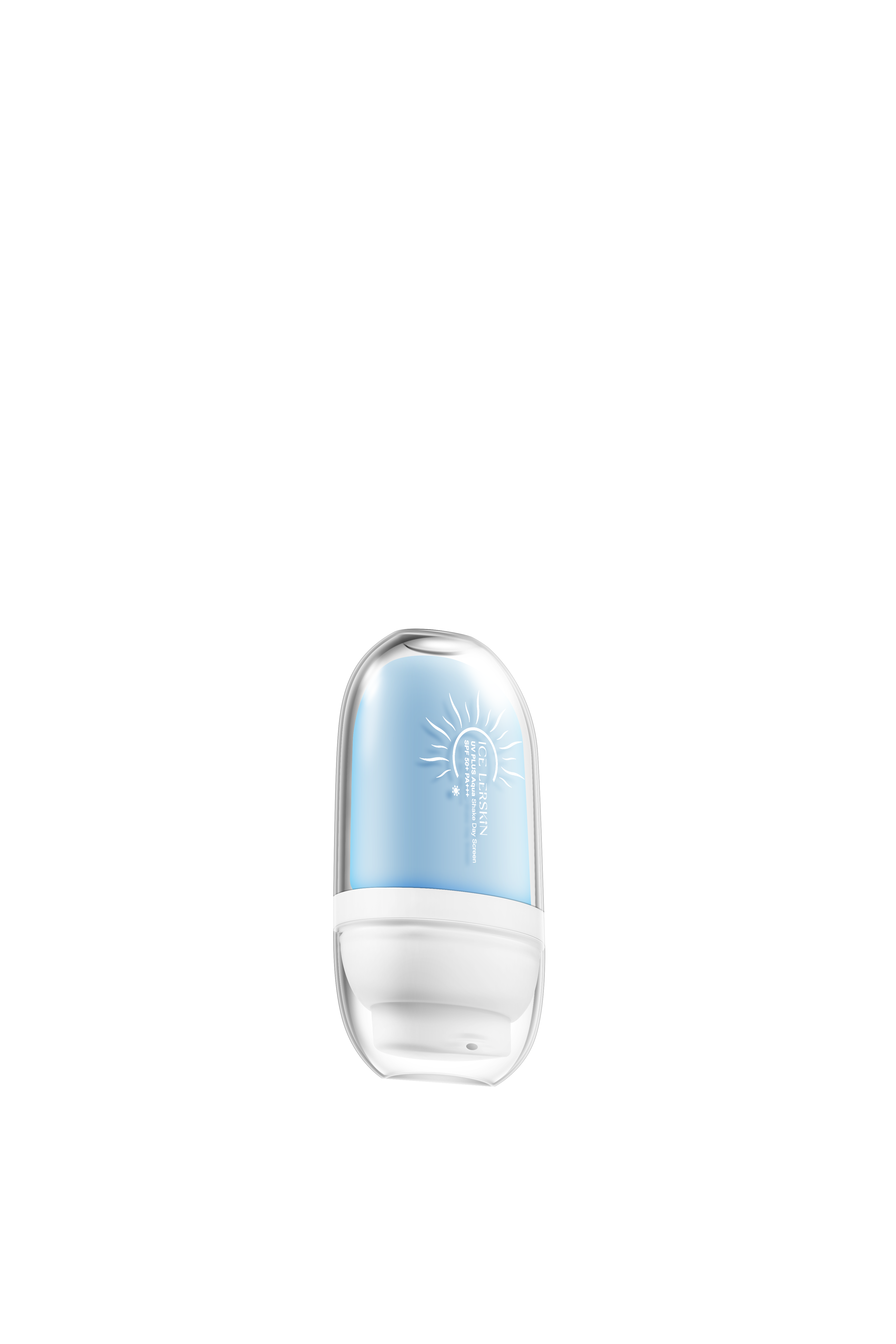 ICE LERSKIN UV PLUS Aqua Shake Day Screen SPF50+ PA+++ | Waterproof Non-Sticky Sunscreen 30ml