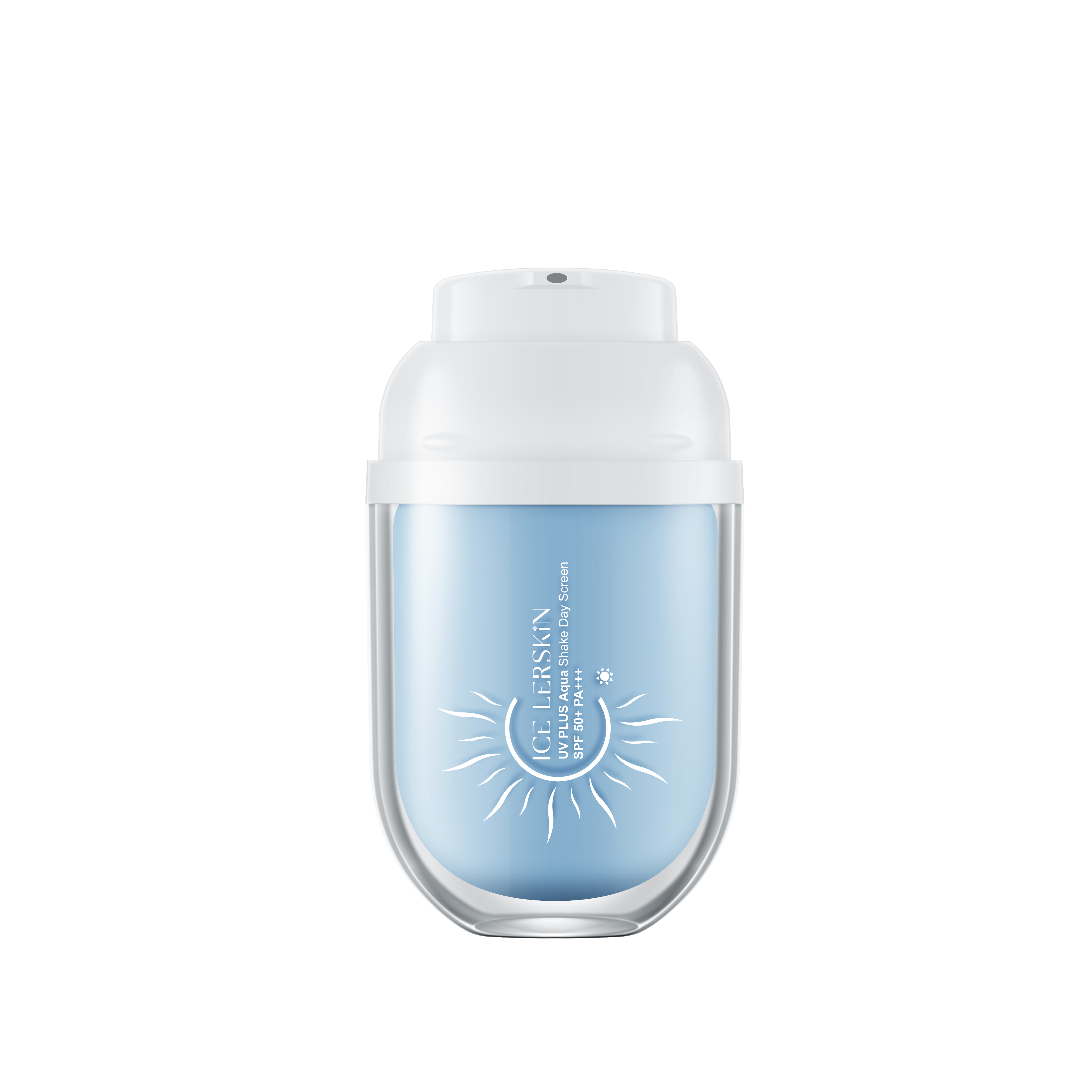 ICE LERSKIN UV PLUS Aqua Shake Day Screen SPF50+ PA+++ | Waterproof Non-Sticky Sunscreen 30ml
