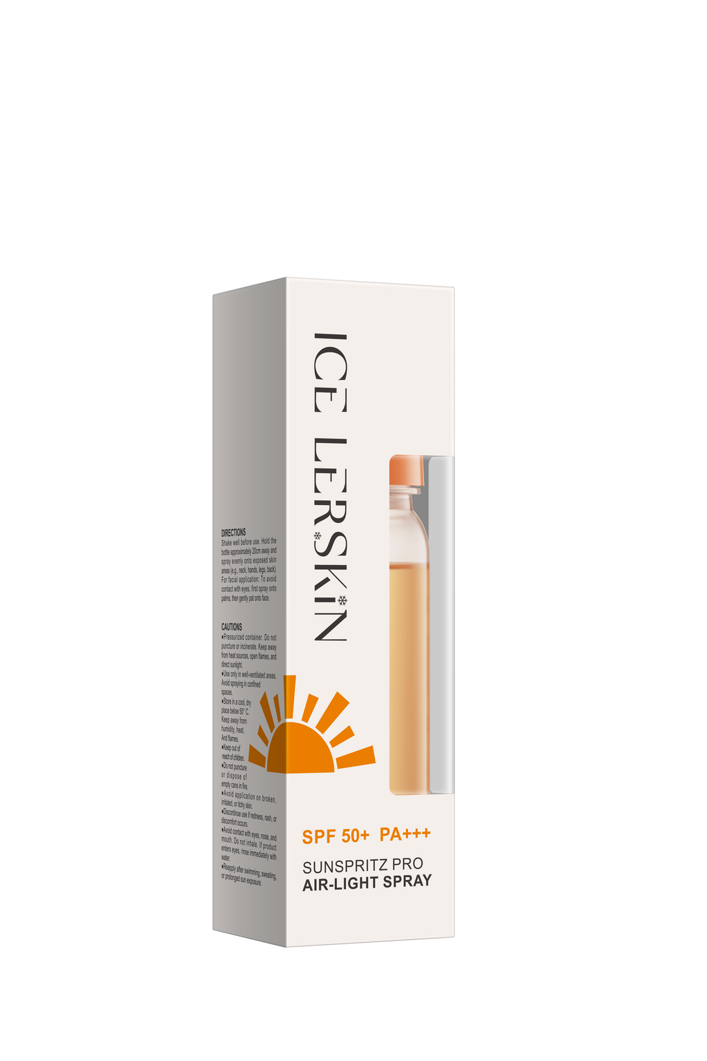 ICE LERSKIN SunSpritz Pro Air-Light Spray SPF 50+ PA+++ – 90ml / 3.04 fl.oz