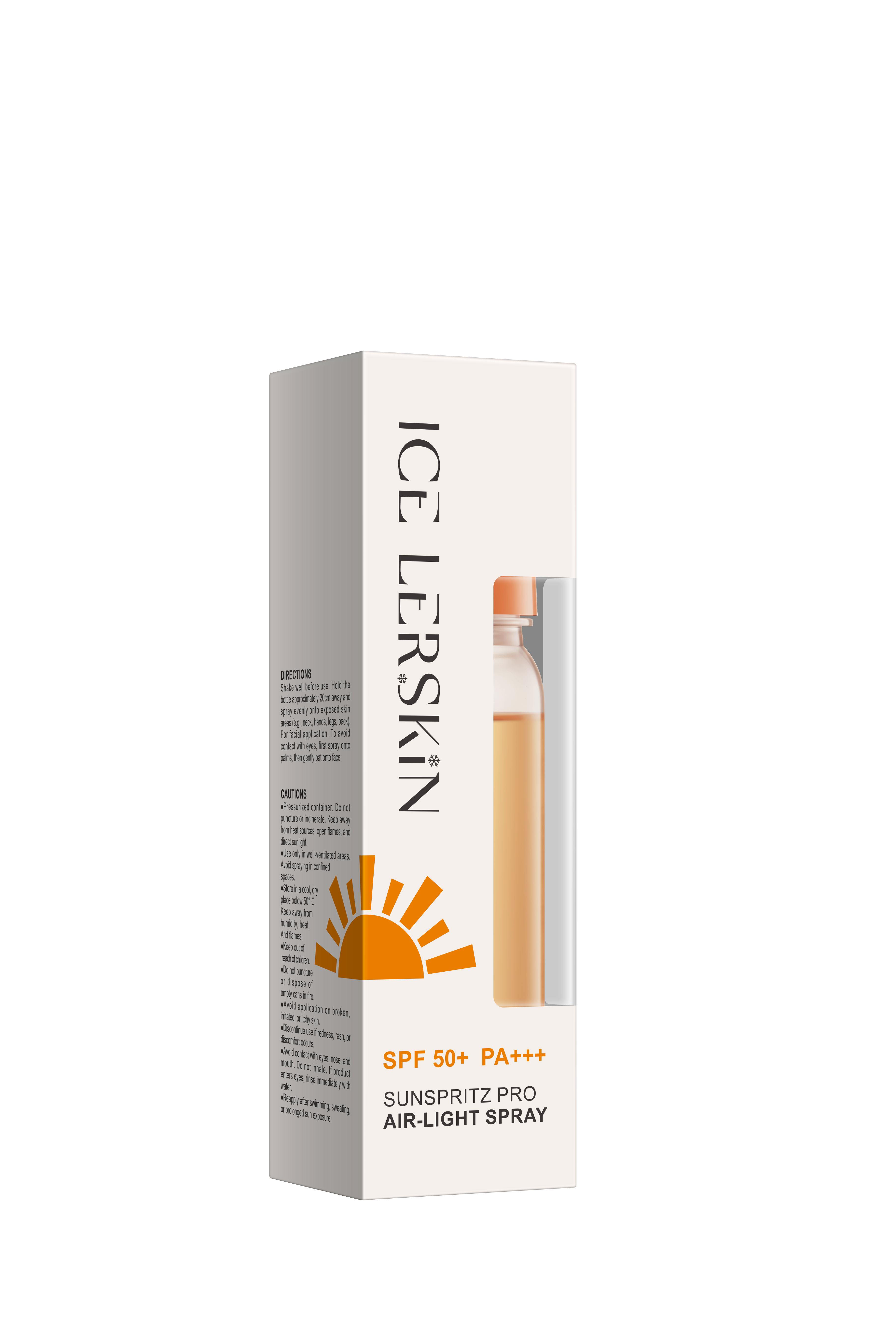 ICE LERSKIN SunSpritz Pro Air-Light Spray SPF 50+ PA+++ – 90ml / 3.04 fl.oz
