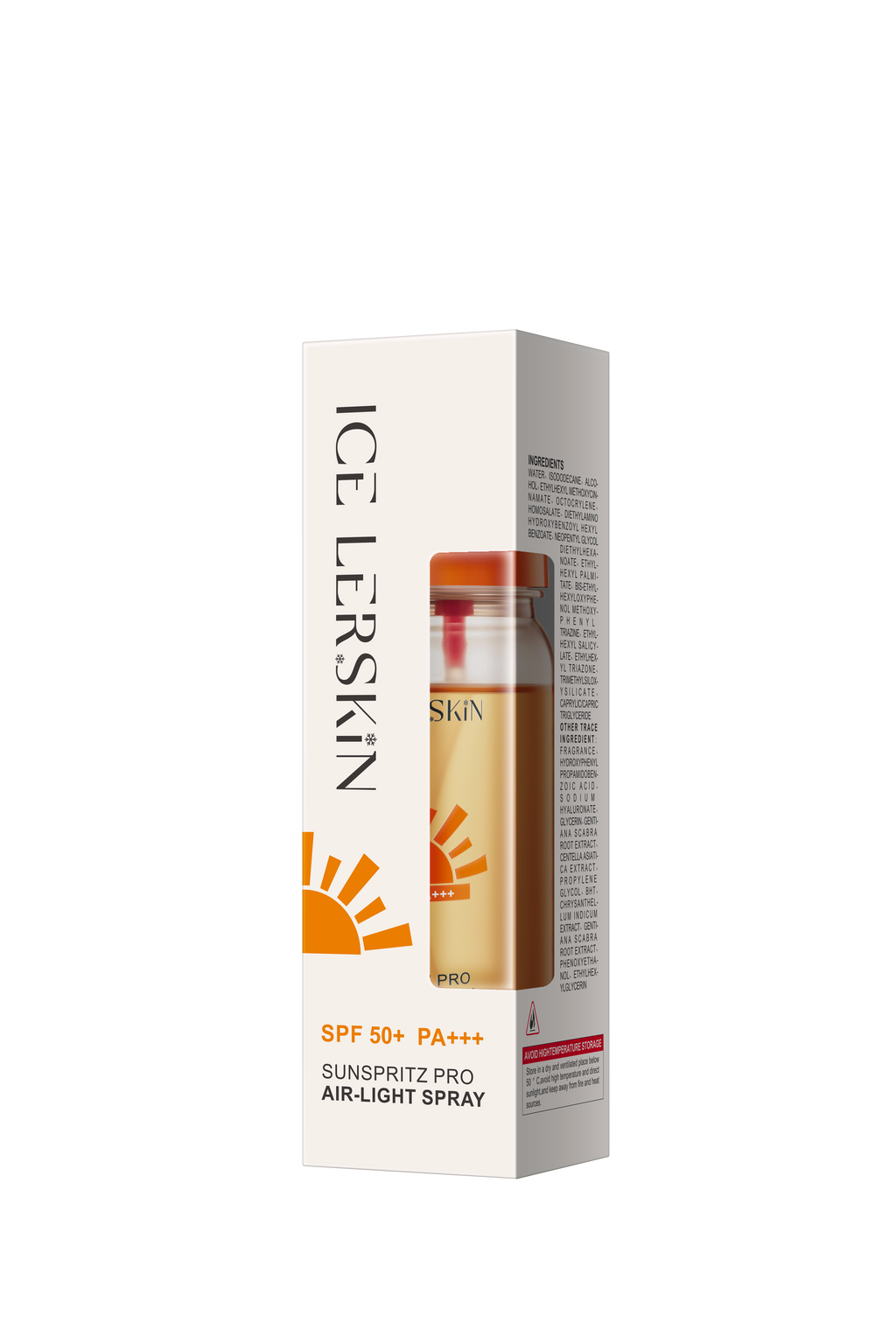 ICE LERSKIN SunSpritz Pro Air-Light Spray SPF 50+ PA+++ – 90ml / 3.04 fl.oz