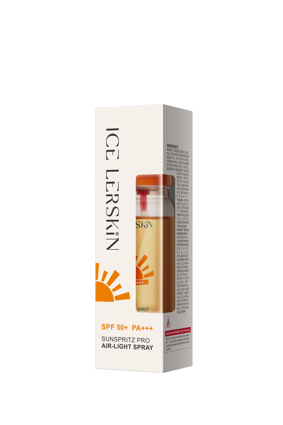 ICE LERSKIN SunSpritz Pro Air-Light Spray SPF 50+ PA+++ – 90ml / 3.04 ...