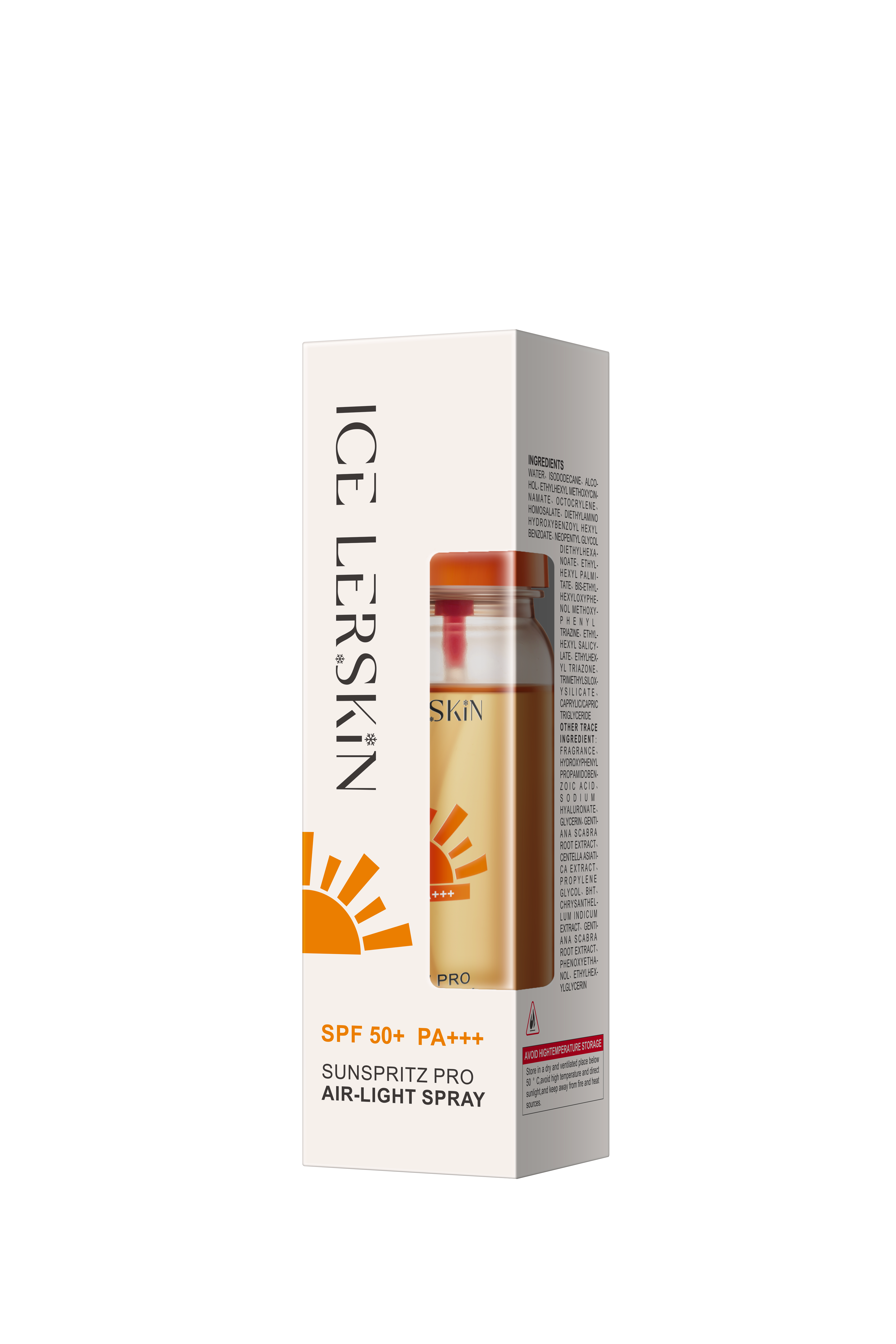ICE LERSKIN SunSpritz Pro Air-Light Spray SPF 50+ PA+++ – 90ml / 3.04 fl.oz
