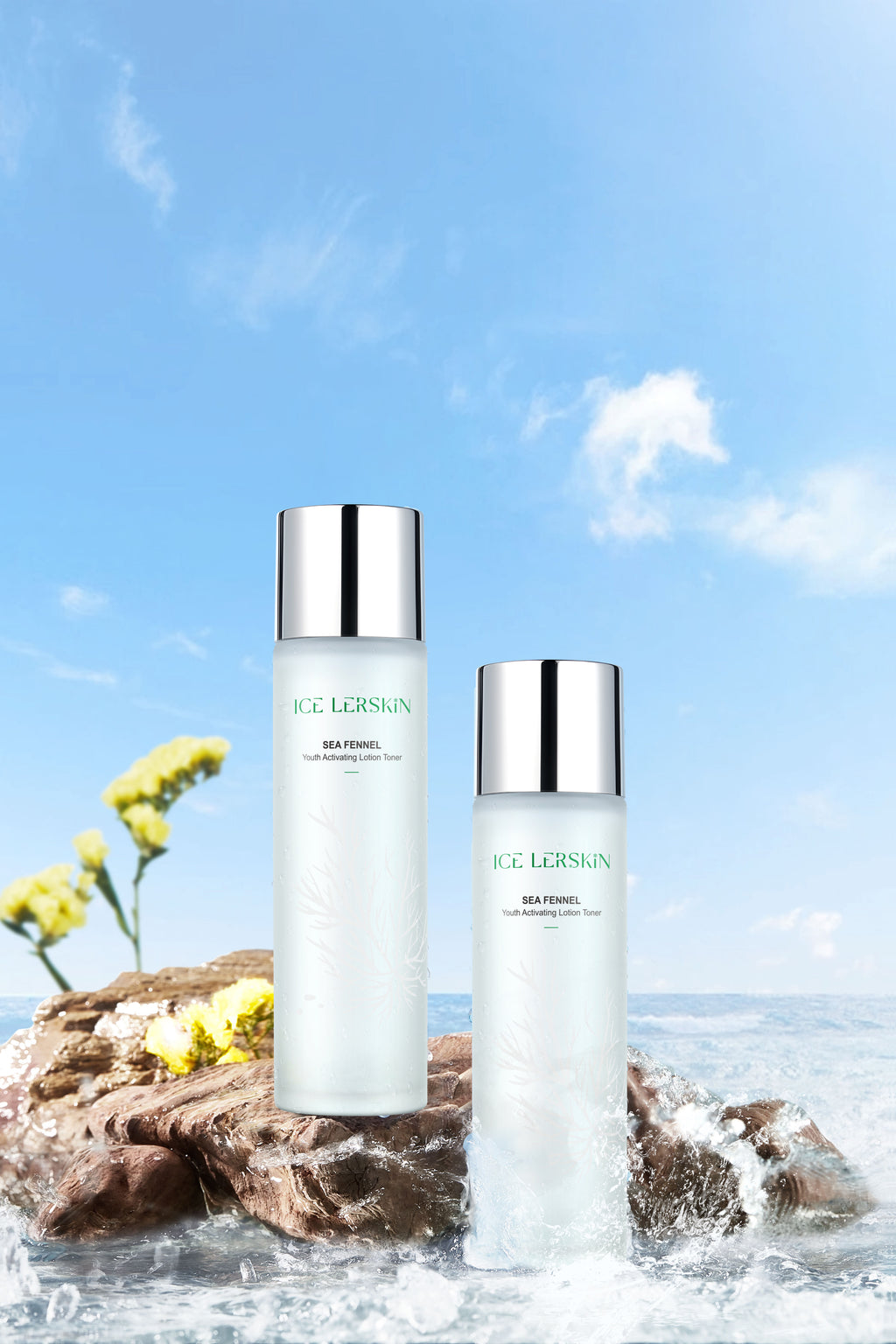 ICE LERSKIN Sea Fennel Youth Activating Lotion Toner – Hydrating & Antioxidant Facial Toner 120ml