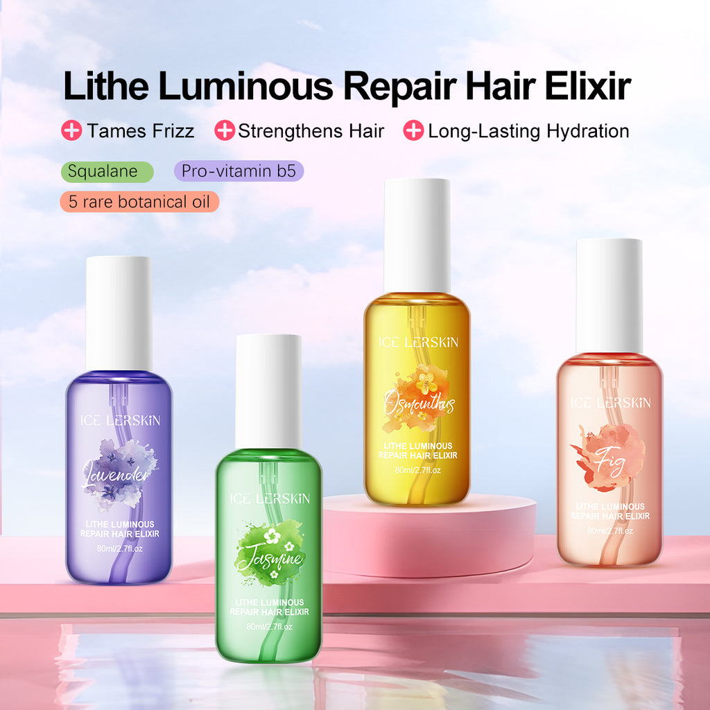 ICE LERSKIN Lithe Luminous Repair Hair Elixir – 80ml / 2.7 fl.oz