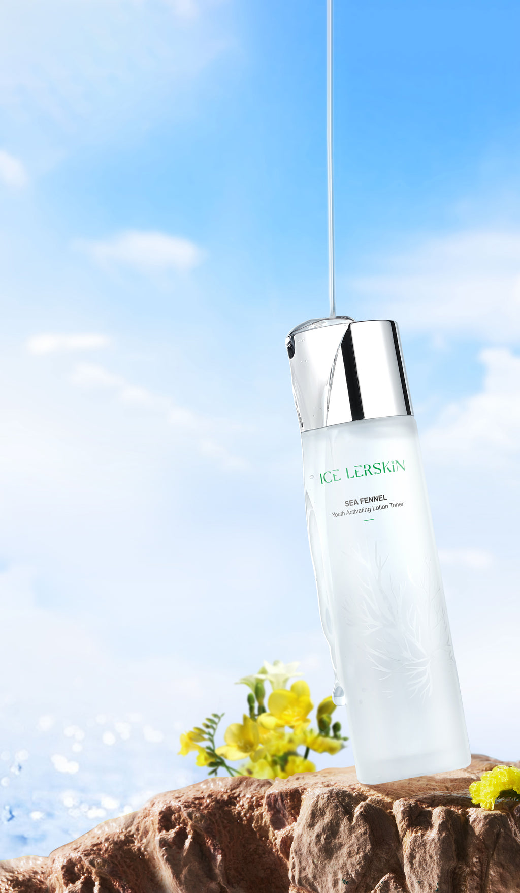 ICE LERSKIN Sea Fennel Youth Activating Lotion Toner – Hydrating & Antioxidant Facial Toner 120ml