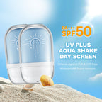 ICE LERSKIN UV PLUS Aqua Shake Day Screen SPF50+ PA+++ | Waterproof Non-Sticky Sunscreen 30ml
