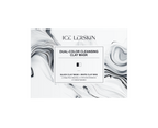 ICE LERSKIN Dual-Color Cleansing Clay Mask (Black Clay Mask + White Clay Mask) – 60g / 2.11 fl.oz
