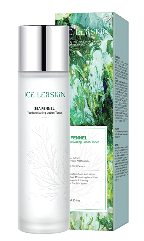 ICE LERSKIN Sea Fennel Youth Activating Lotion Toner – Hydrating & Antioxidant Facial Toner 120ml