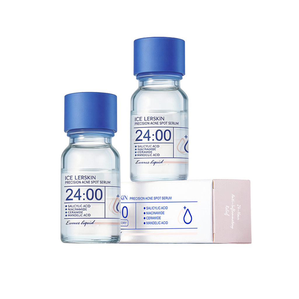 ICE LERSKIN Precision Acne Spot Serum 24:00 – Salicylic Acid, Niacinamide, Ceramide & Mandelic Acid Essence